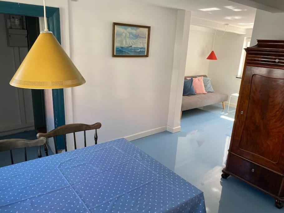 Skont Fiskerhus. Taet Pa By, Havn Og Havet Villa Marstal Buitenkant foto